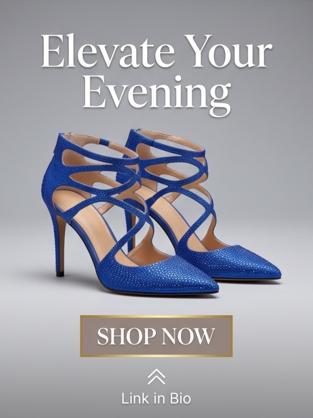 Royal Blue Dressy Shoes